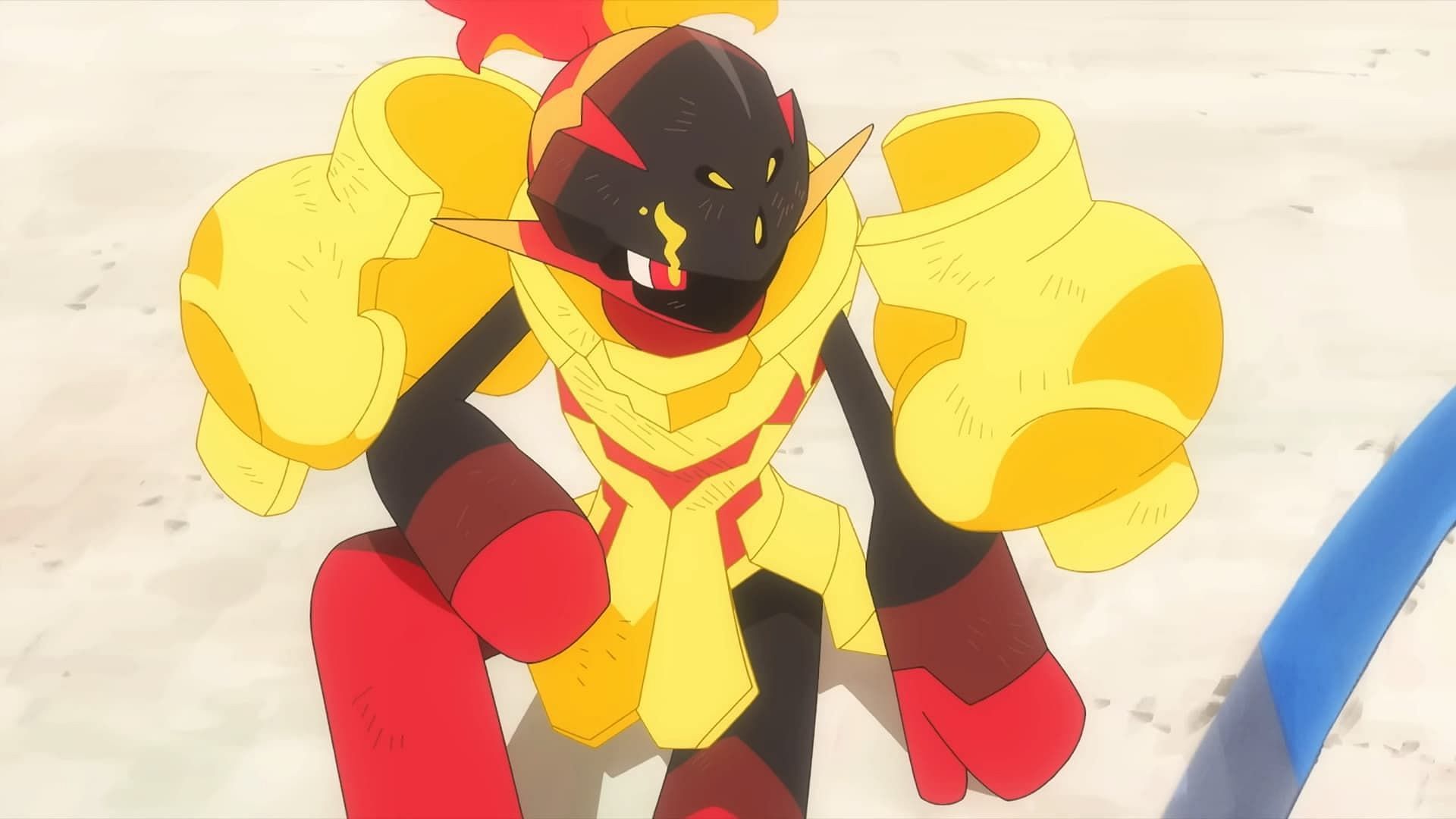 Armarouge as seen in the anime (Image via The Pokemon Company)